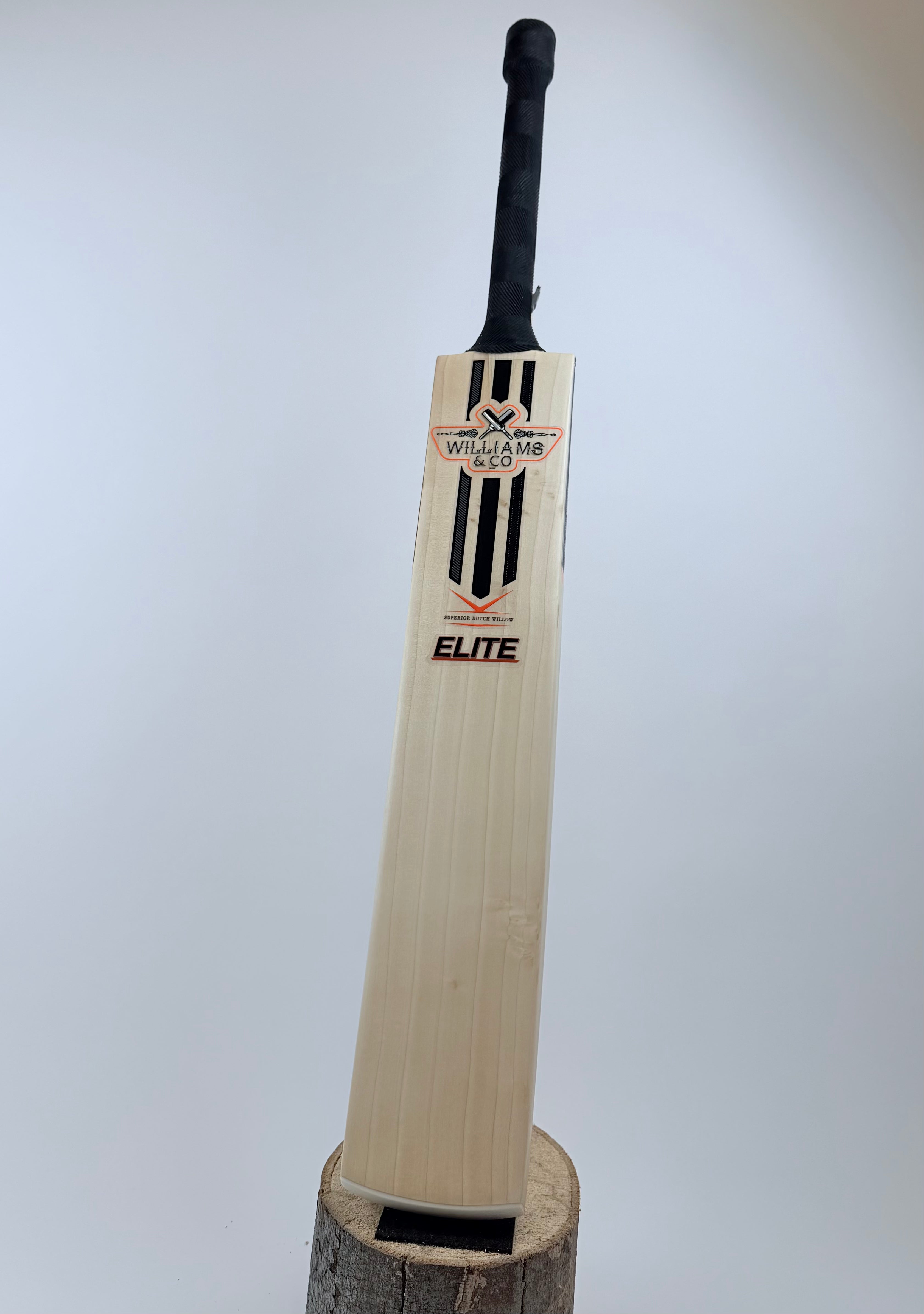 Elite Dutch Willow – Stock Bat 9 | 2lb 13oz | Mid-Low | 37mm Edges