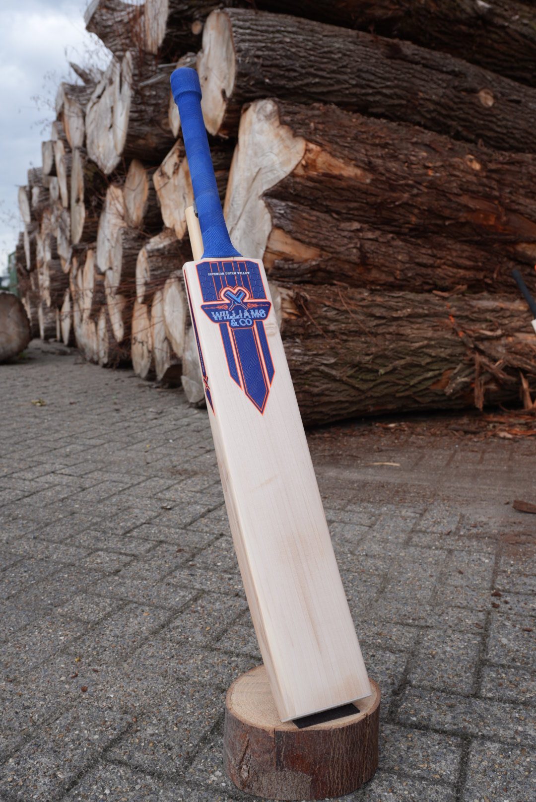 My custom dutch willow cricket bat