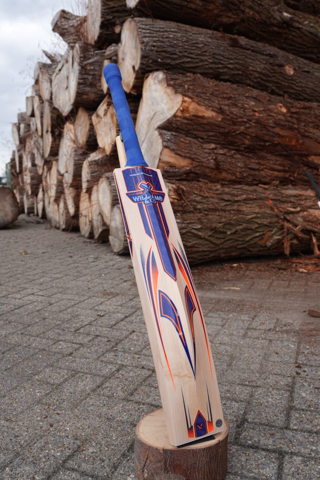 My custom dutch willow cricket bat